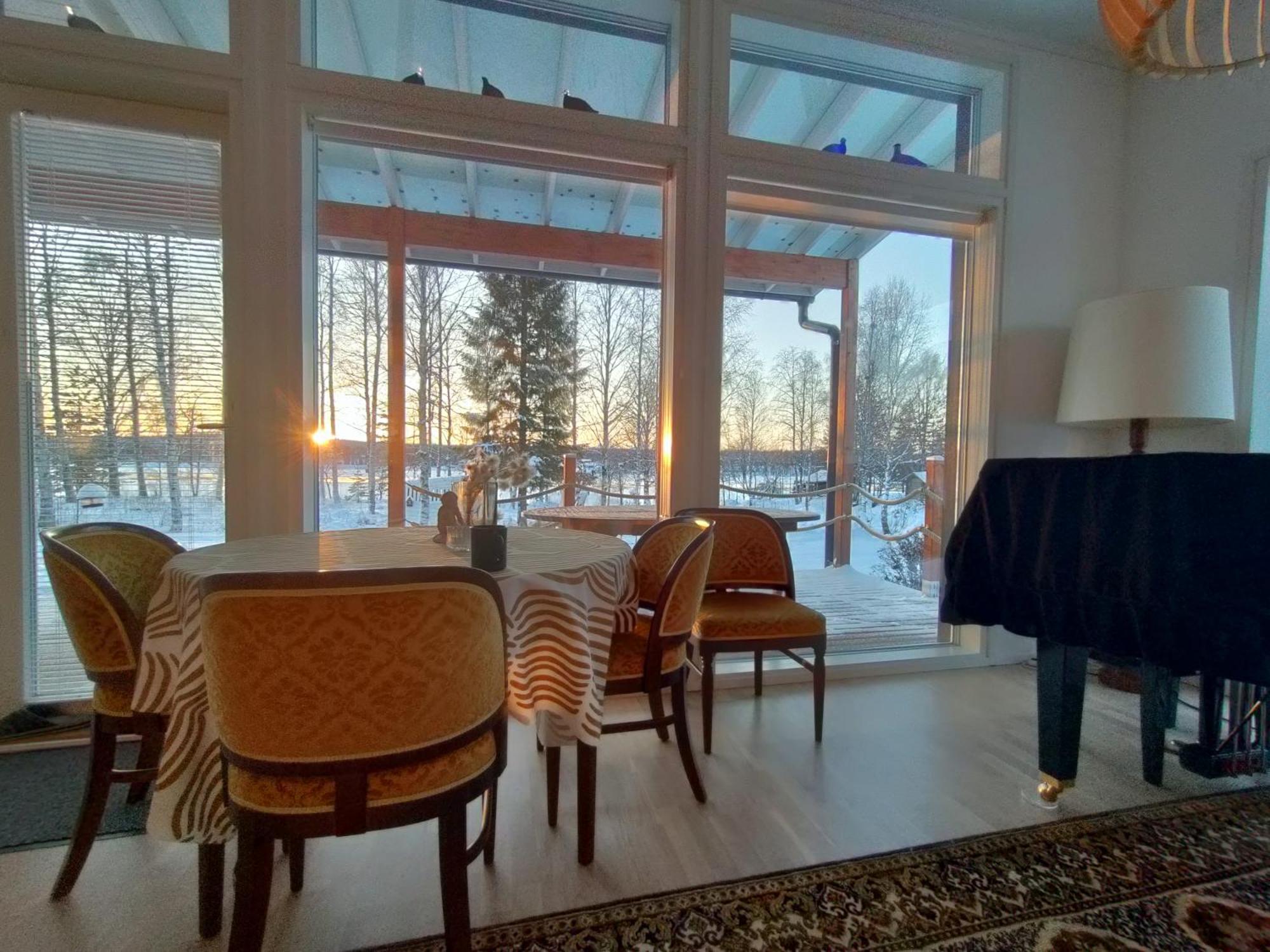 Villa Puistola & Sauna, Near Santa'S Village Рованиеми Экстерьер фото